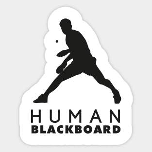 Human Blackboard Sticker